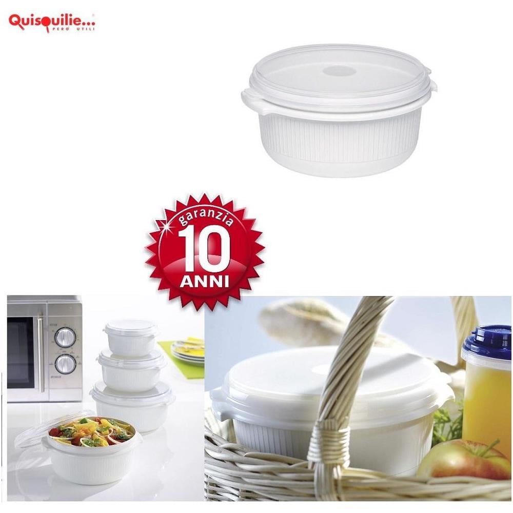 Micro Family Pentola Per Microonde, + 110 ° Bianco Qualità Extra Made In Germany - 1,5 - Foto 1