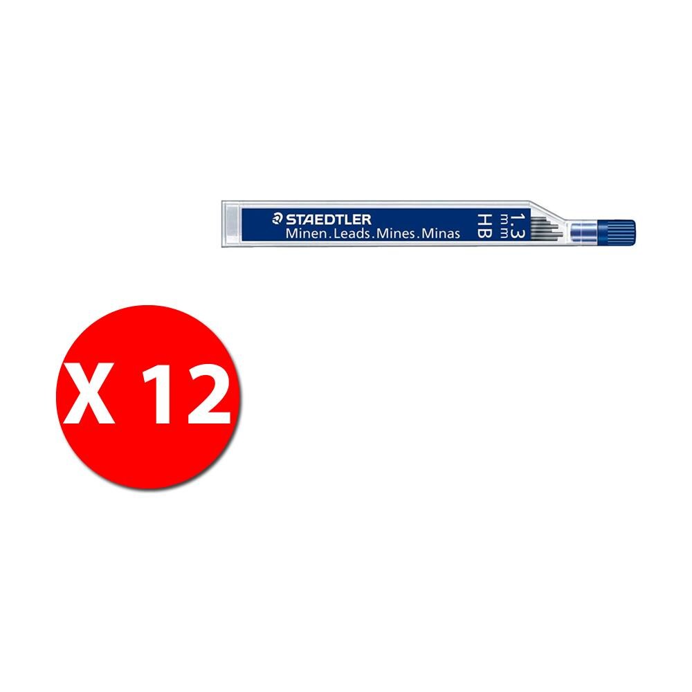 Mars Micro Carbon 250 13-hb Mina Per Portamine A Scatto 1,3 Mm Hb - Conf. 12 Pz - Foto 1