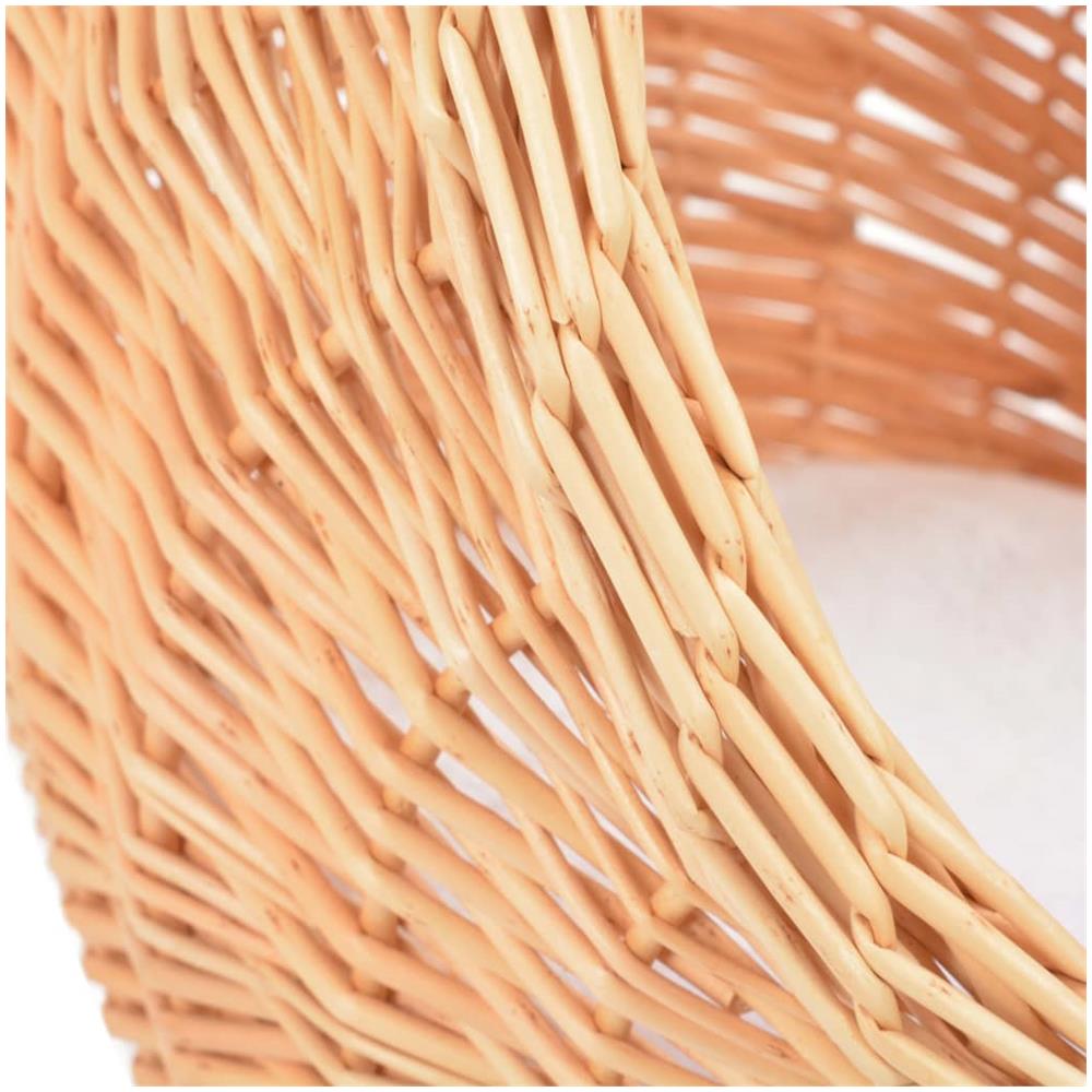 Albero Per Gatti Con Tiragraffi In Legno Di Salice Naturale - Foto 6