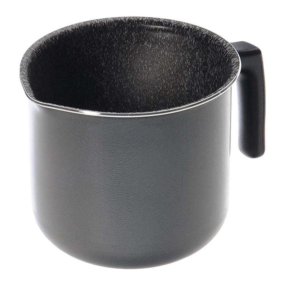 Tradizione Italia Bollilatte, Alluminio, Nero, 10 Cm - Foto 1