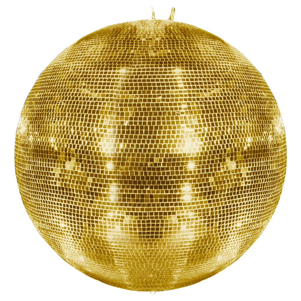 Mirror Ball 75cm Gold - Foto 1