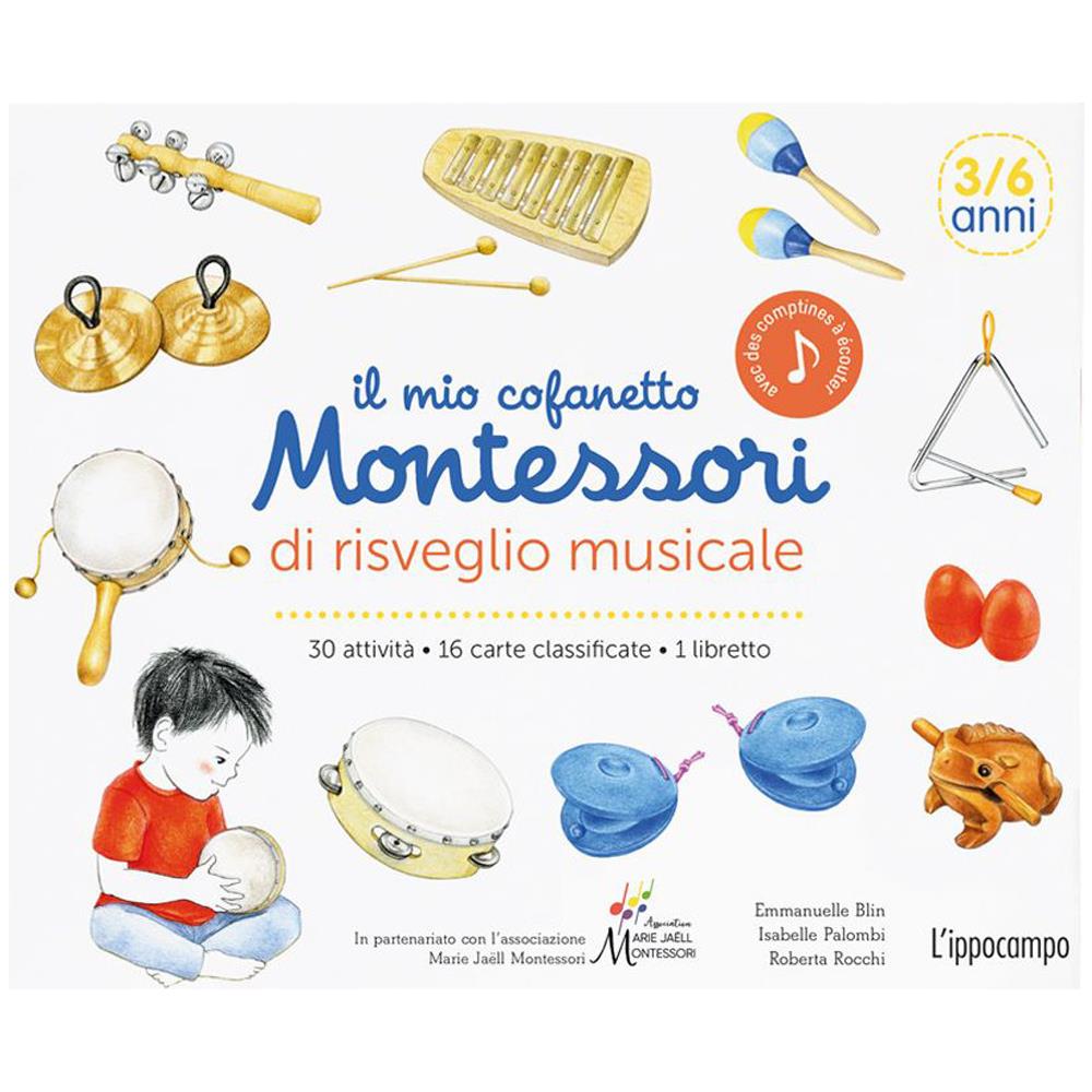 Emmanuelle Blin - Il mio cofanetto Montessori di risveglio musicale. Ediz. a colori. Con 30 attività. Con 16 carte classificate - Foto 1