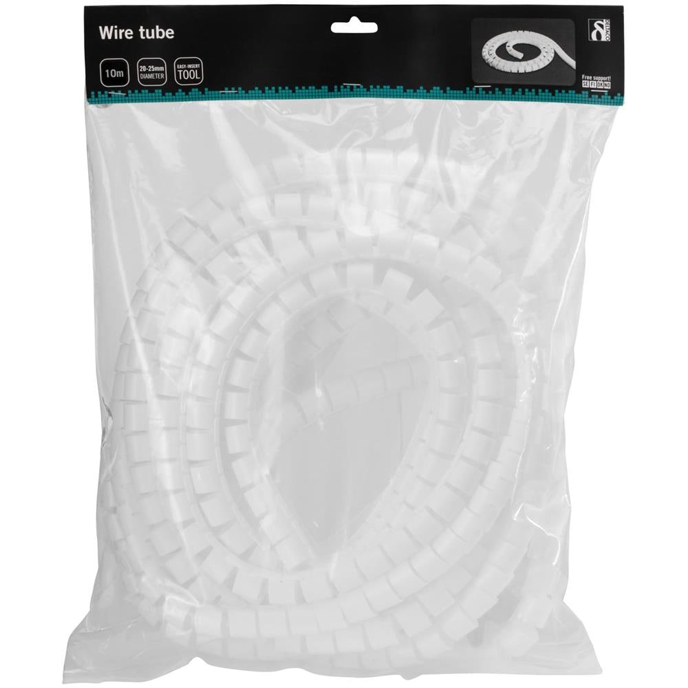 Tubo Flessibile In Nylon, Diametro 25mm, Attrezzi Inclusi, 10m, Bianco - Foto 2