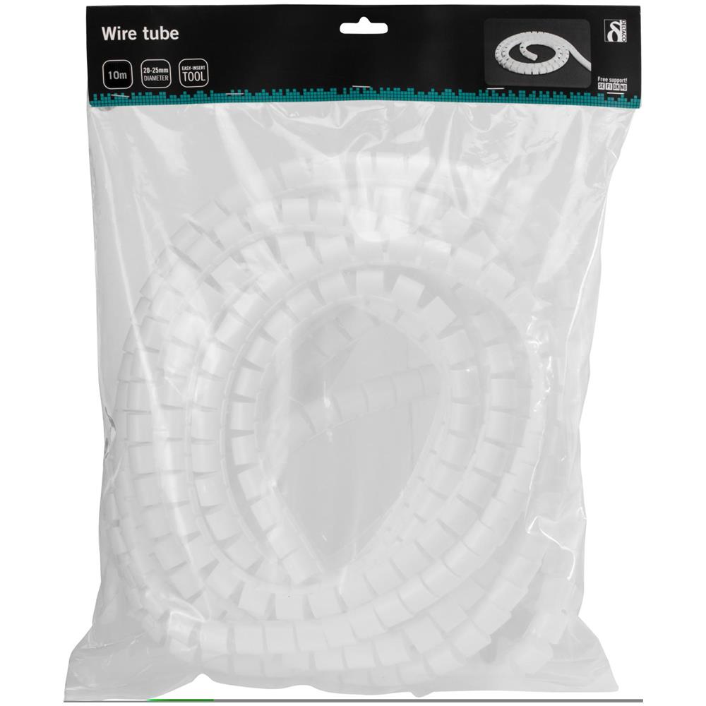 Tubo Flessibile In Nylon, Diametro 25mm, Attrezzi Inclusi, 10m, Bianco - Foto 7