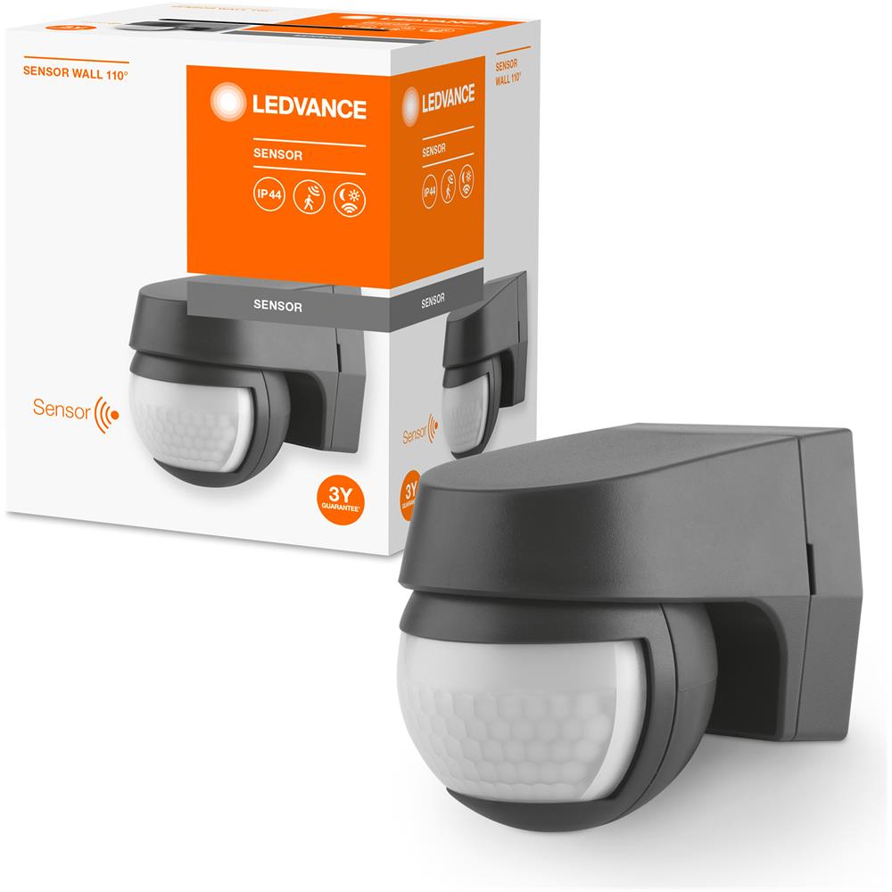 Ledvance Apparecchio: A Parete, Sensor Wall 110deg / 220…240 V, Materiale: Polycarbonat (pc), Ip44 - Foto 2