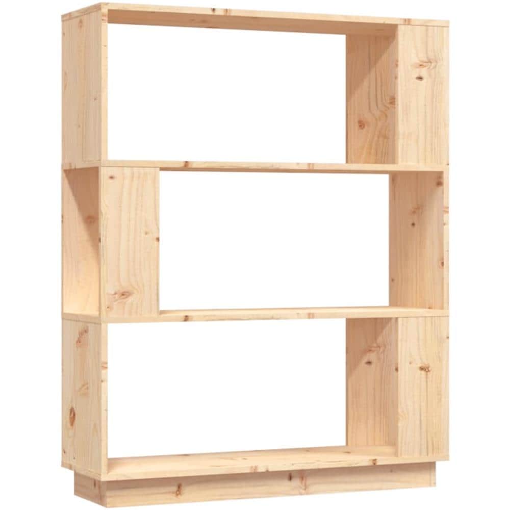 Libreria / divisorio 80x25x101 Cm In Legno Massello Di Pino - Foto 2