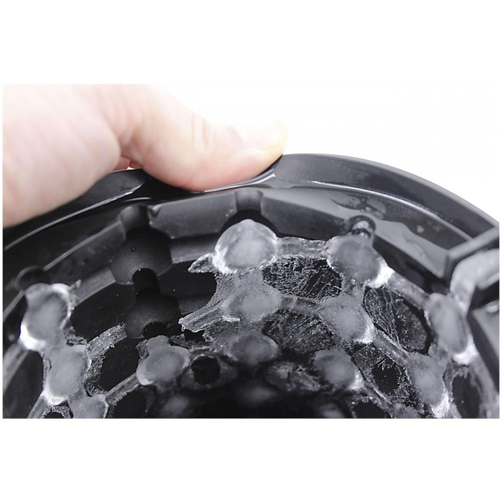 Vertical Ice - Vaschetta Per Cubetti Di Ghiaccio + Secchiello Per Il Ghiaccio - Fa 60 Cubetti Di Ghiaccio - Foto 2