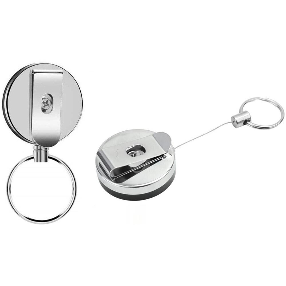 Portachiavi Estensibile Con Funzione Yo-yo E Cordino 62 Cm   2 Pacchi - Foto 1