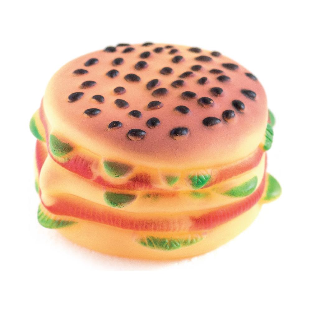 Set 2 Pezzi Gioco Pet Modello Food Hamburger Resistente Per Animali Domestici - Foto 4