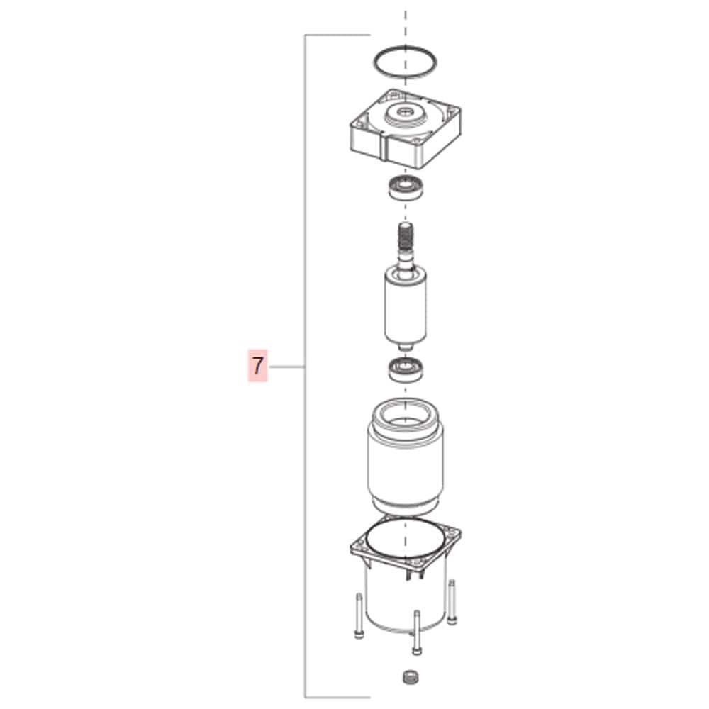 Motore Elettrico Per 550 Breeze 230v Ricambio Genius 63003169 - Foto 1