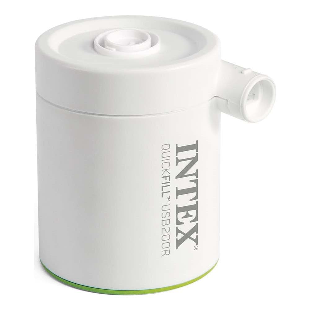 66637 - Pompa Elettrica Ricaricabile QuickFill USB200R, Portatile, Bianco - Foto 1