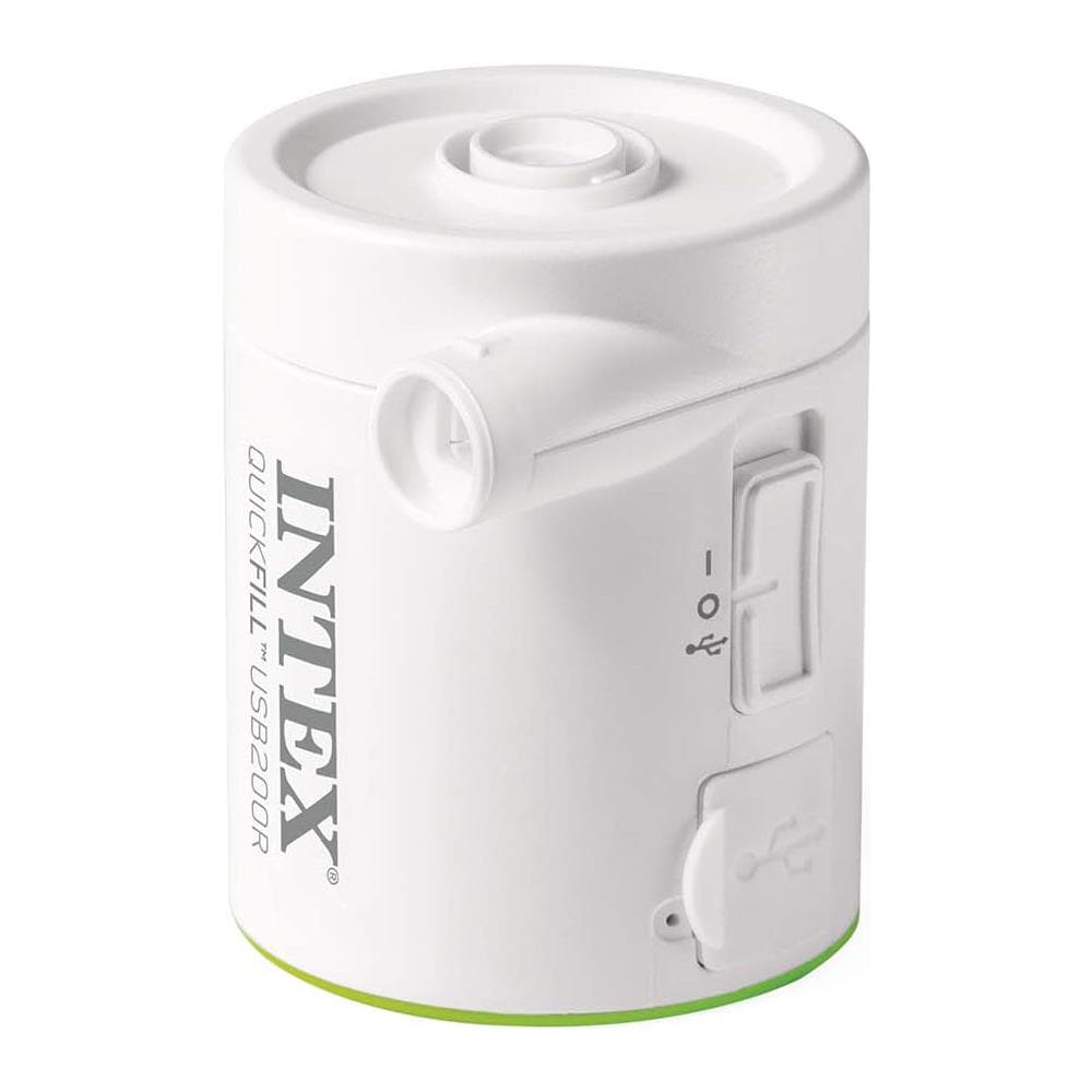 66637 - Pompa Elettrica Ricaricabile QuickFill USB200R, Portatile, Bianco - Foto 2