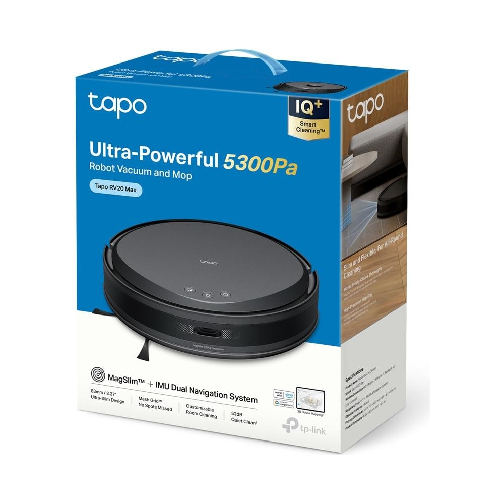 Tapo RV20 Mop MAX Robot Vacuum + Mop (Aspira&Lava) - Foto 5