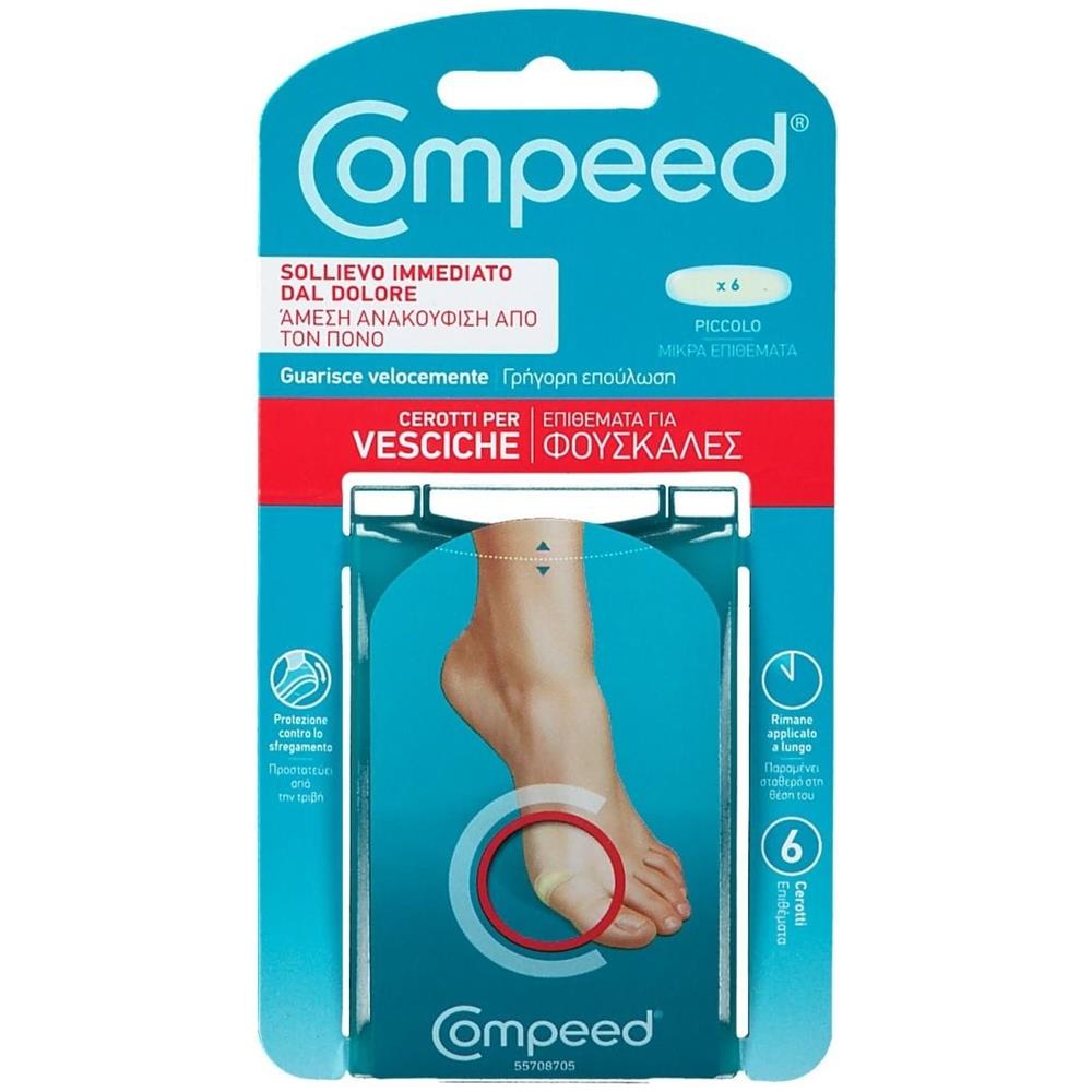 Compeed Cerotti per Vesciche Piccolo 6 Pezzi - Foto 1