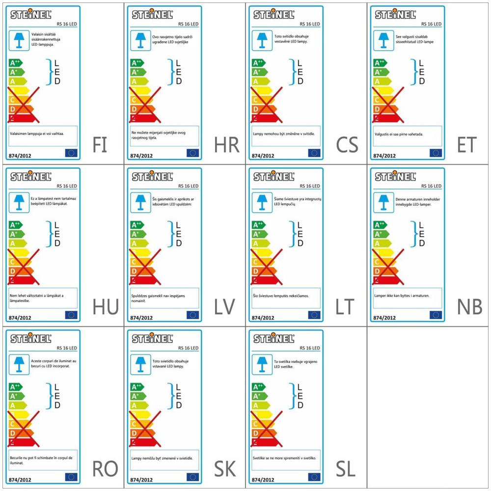 Lampada Da Interni Rs 16 Led In Plastica 008383 - Foto 6