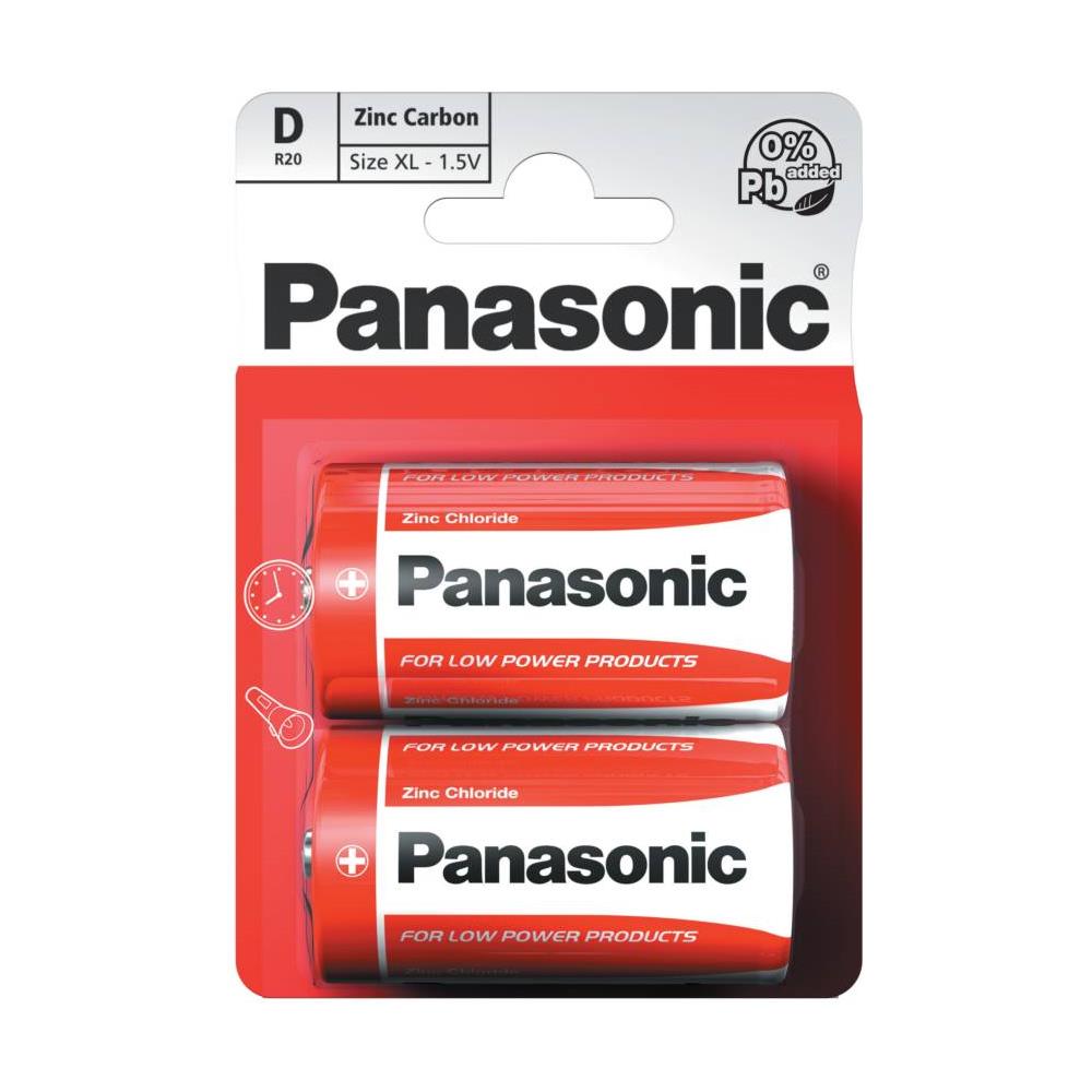 24 Pile R20rz Torcia 2x 1,5v Panasonic Zc - 12 Blister - Foto 1