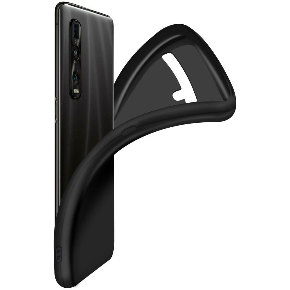 Cover Oppo Find X2 Pro Protezione Silicone Morbido Antishock Nero - Foto 10