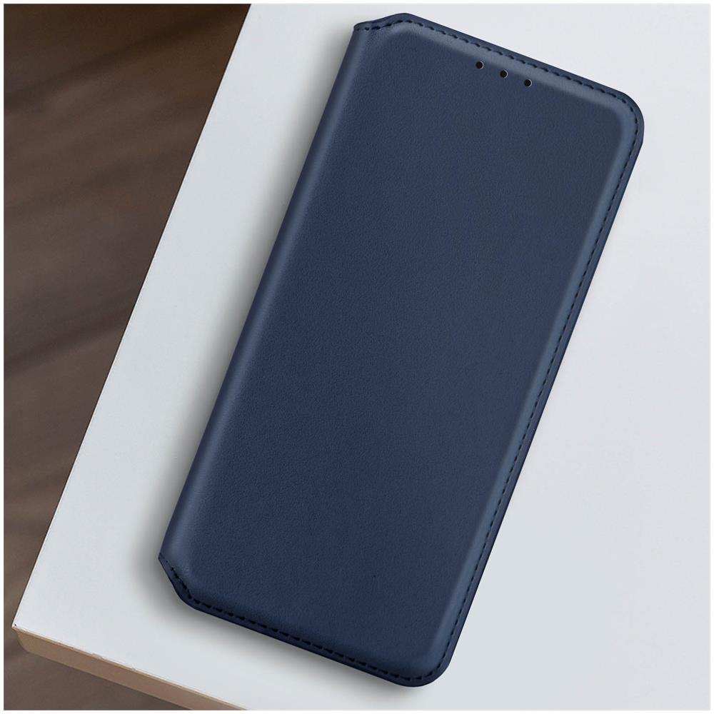 Custodia Per Xiaomi Poco M3 Copertina Magnetica Portacarte Supporto Blu - Foto 10