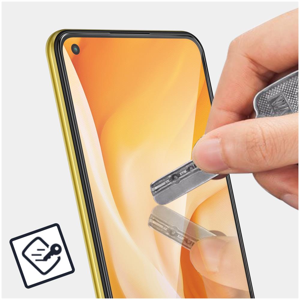 Vetro Temperato Xiaomi Mi 11 Lite Protezione Estrema 9h Trasparente - Foto 2