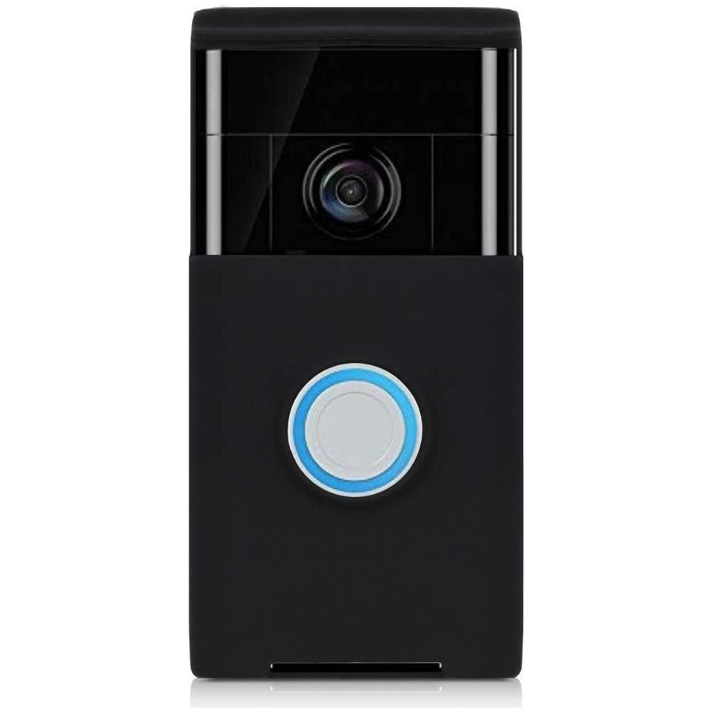 Anello Video Caso Campanello - Copertura Protettiva In Silicone Per Lanello Di Video Campanello Nero - Foto 4