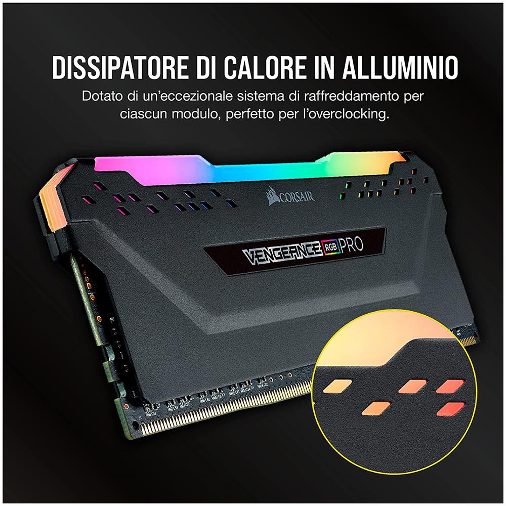 Vengeance Rgb Pro Memoria 16 Gb Ddr4 3200 Mhz - Foto 2
