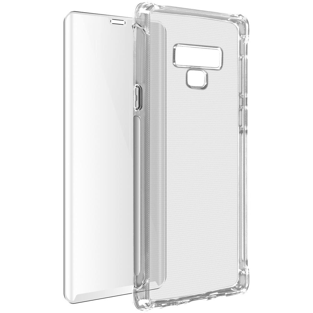 Kit Protezione Samsung Note 9 Cover Flessibile + Vetro Temperato Trasparente - Foto 2