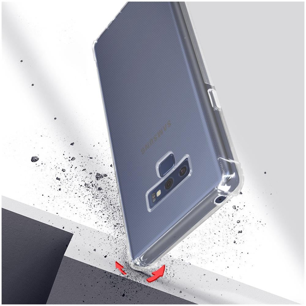Kit Protezione Samsung Note 9 Cover Flessibile + Vetro Temperato Trasparente - Foto 5