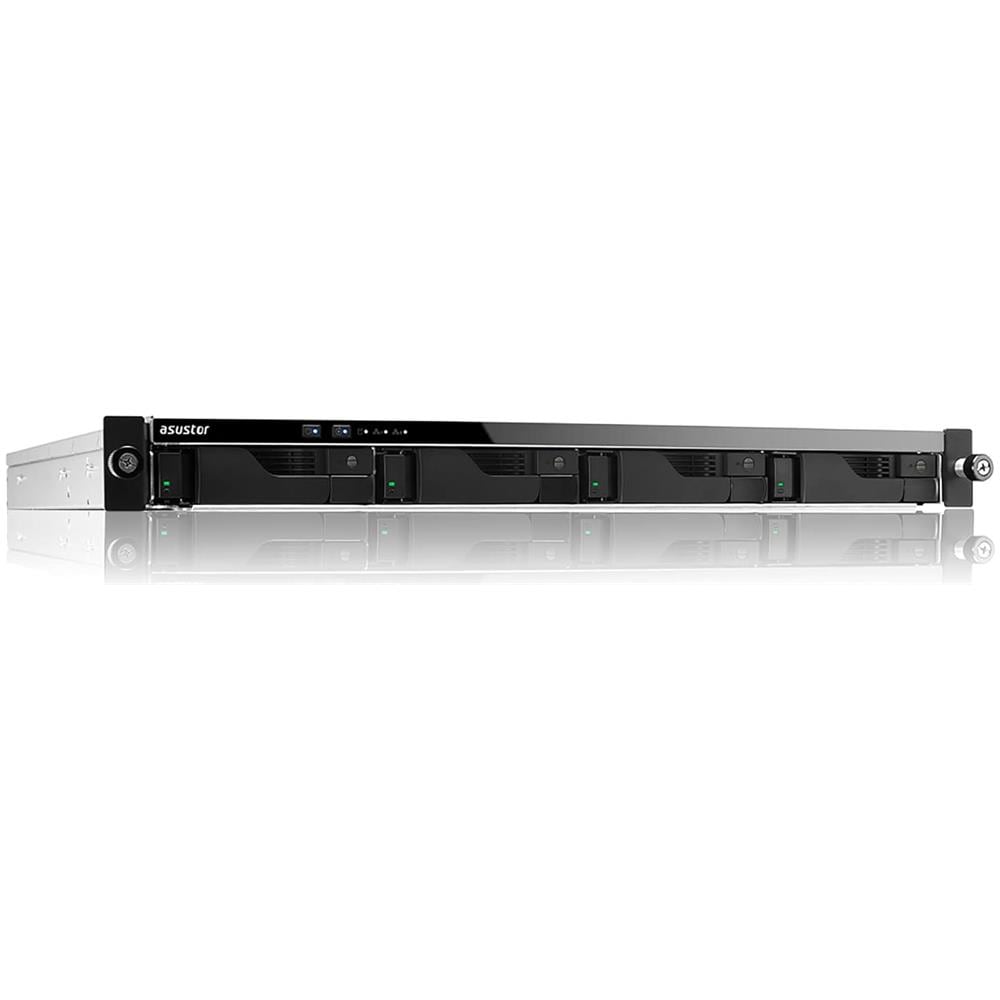 Server AS6504RS 1U Rack 4 Bay Intel ATOM C3538 Quad Core 2.1GHz Ram DDR4 da 8GB (Max 128GB) 2.5 GbE x2 USB 3.2 x4 1x250W - Foto 2