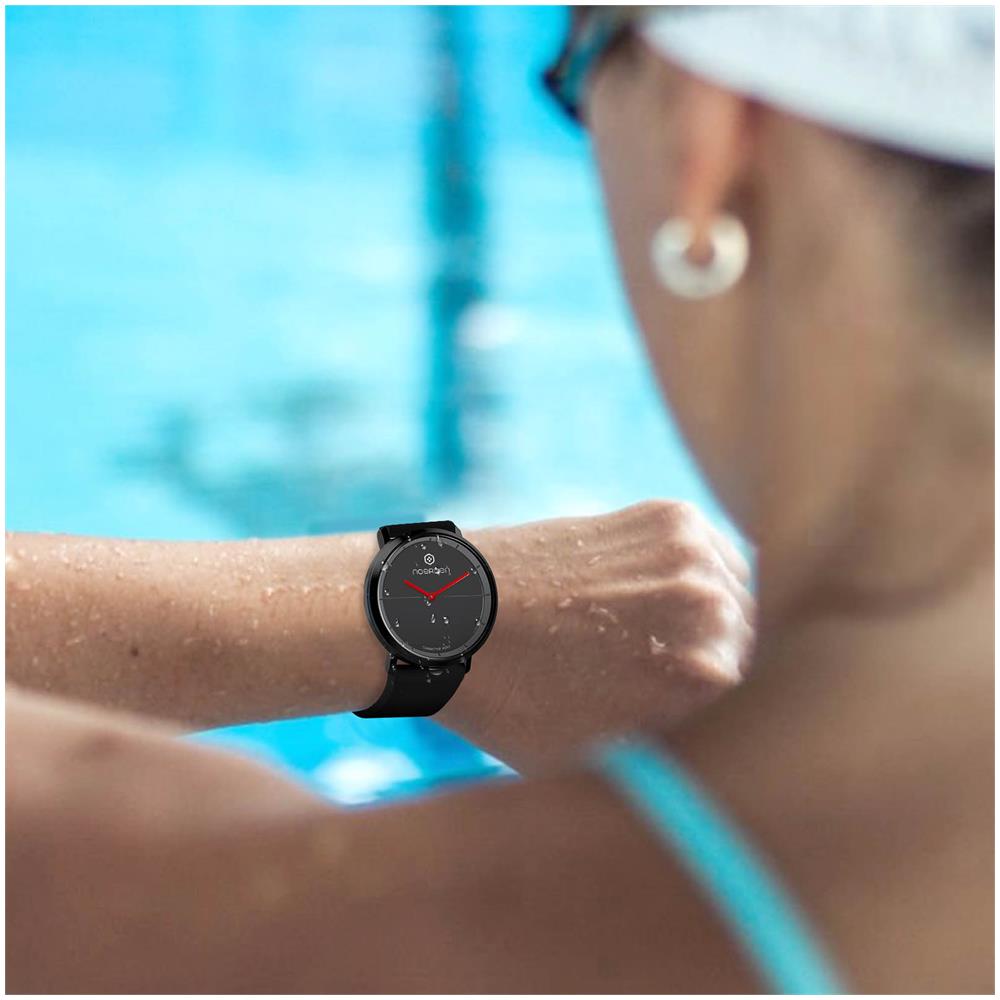 Smartwatch Ibirdo Waterproof 5atm Life 2 Con Cinturino In Silicone, Nero - Foto 2