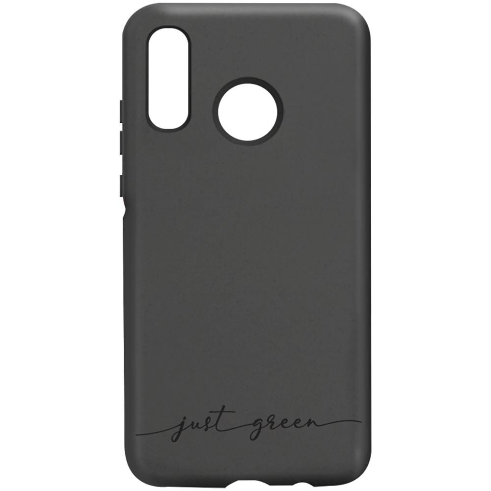 Cover Biodegradabile Per Samsung Galaxy A40 Just Green Nera - Foto 1