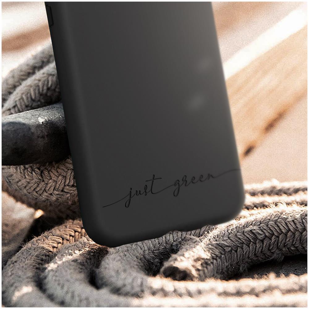 Cover Biodegradabile Per Samsung Galaxy A40 Just Green Nera - Foto 2