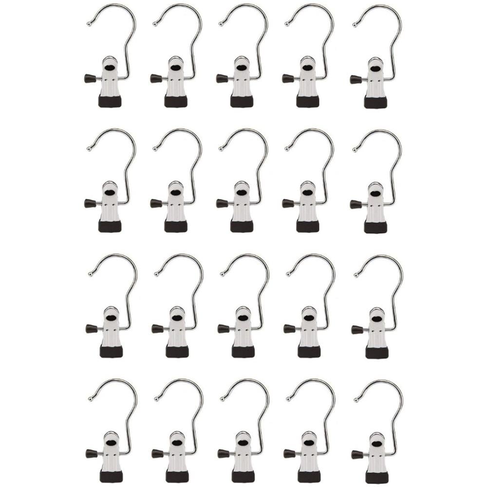 Appendiabiti Con Clip Acciaio Inossidabile 20-pack - Foto 1
