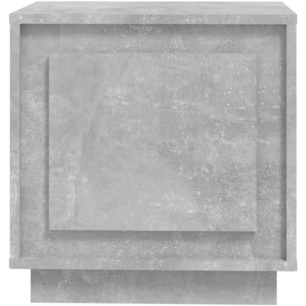 Comodini 2 Pz Grigio Cemento 44x35x45 Cm In Legno Multistrato - Foto 2
