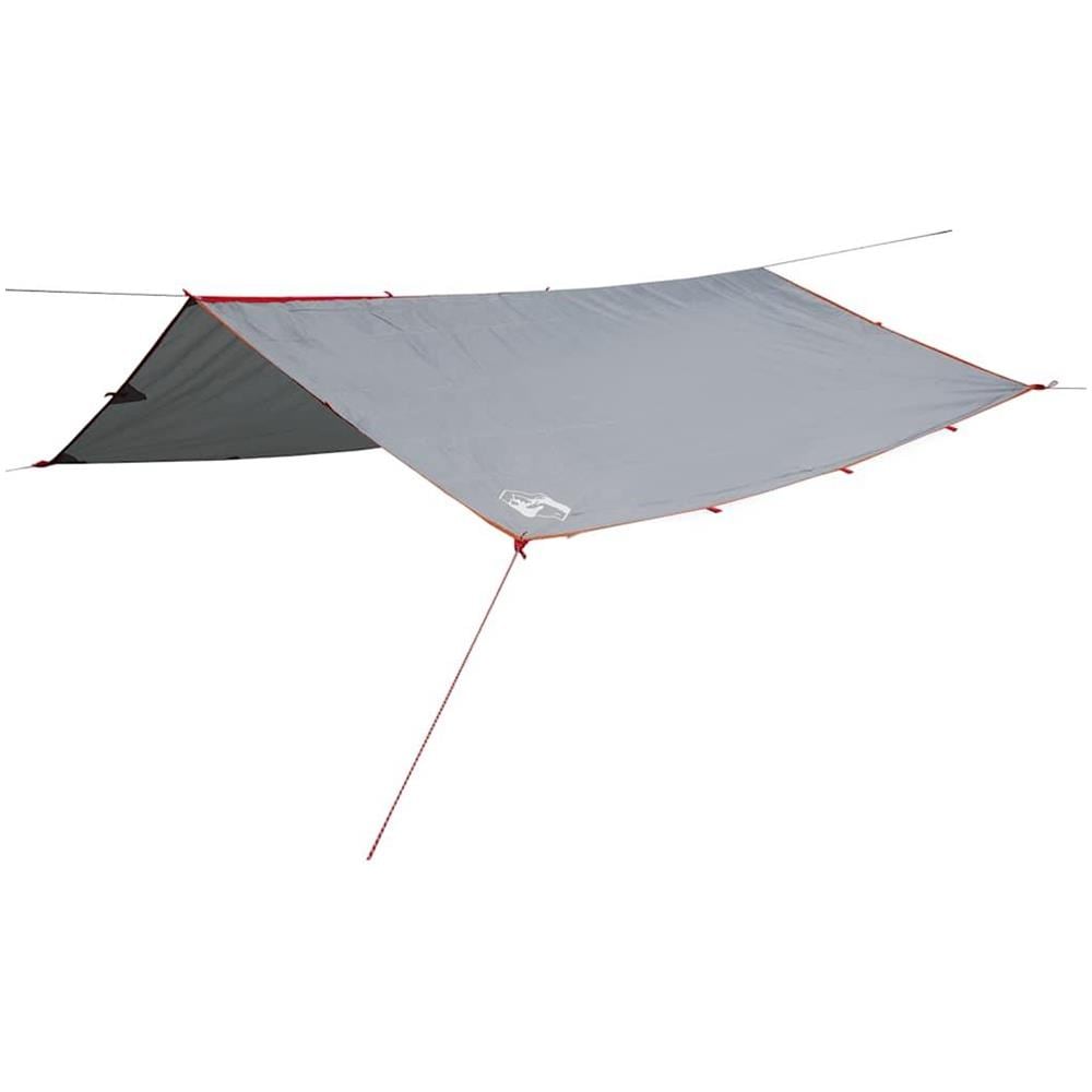 Telone da Campeggio Grigio /Arancione 360x294 cm Impermeabile - Foto 1