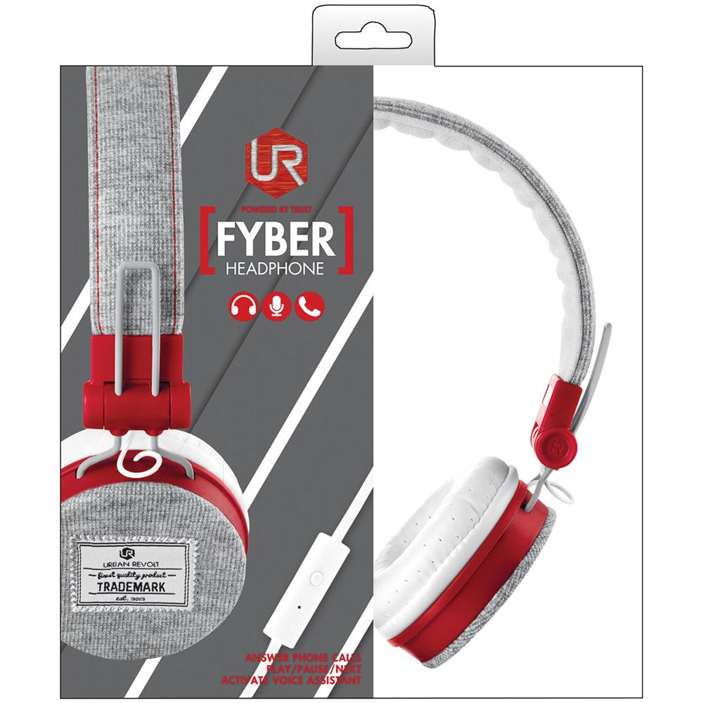 Cuffie con Microfono Cablato Colore Rosso e Grigio - Foto 7