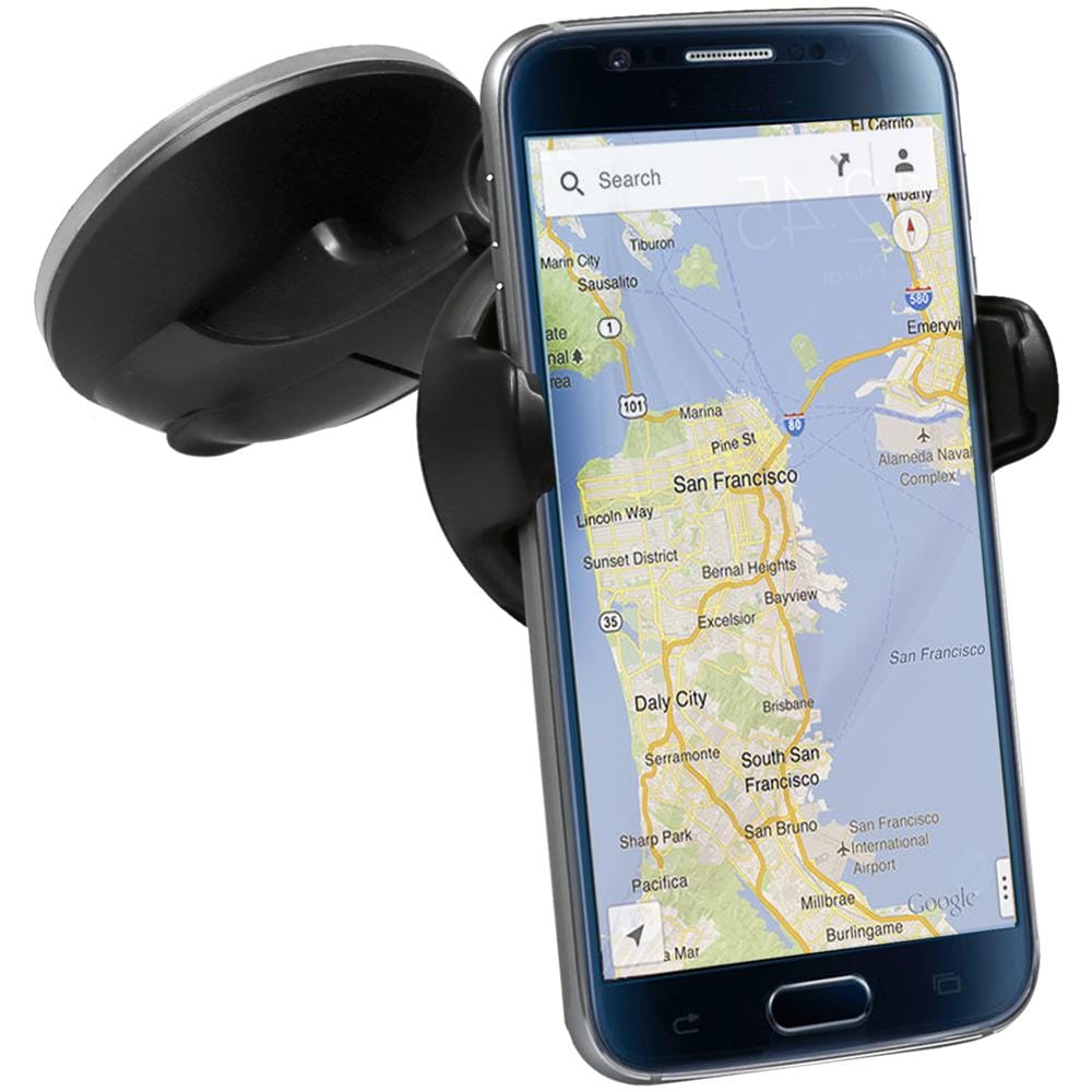 Supporto Universale da Auto per Smartphone fino a 5.5'' Colore Nero - Foto 2