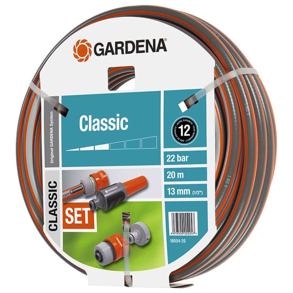 Set 5 Pz. Tubo Da Giardino Classic 13 Mm 20 M 18004-20 - Foto 2