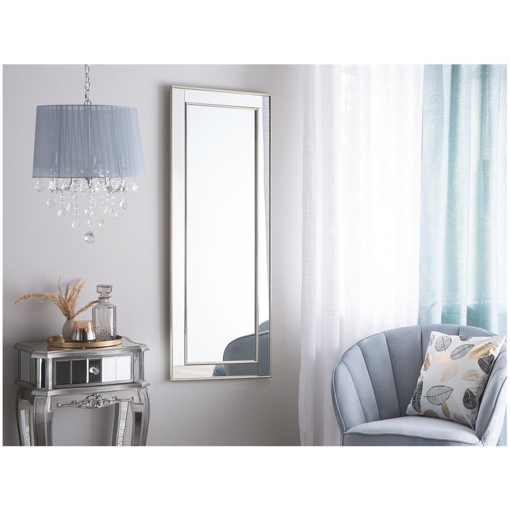Specchio Da Parete 50 X 130 Cm Oro E Argento Fenioux - Foto 2