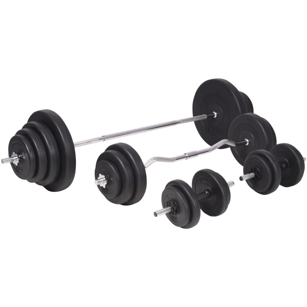 Panca Reclinabile Con Rack Bilanciere E Set Manubri 120 Kg - Foto 10
