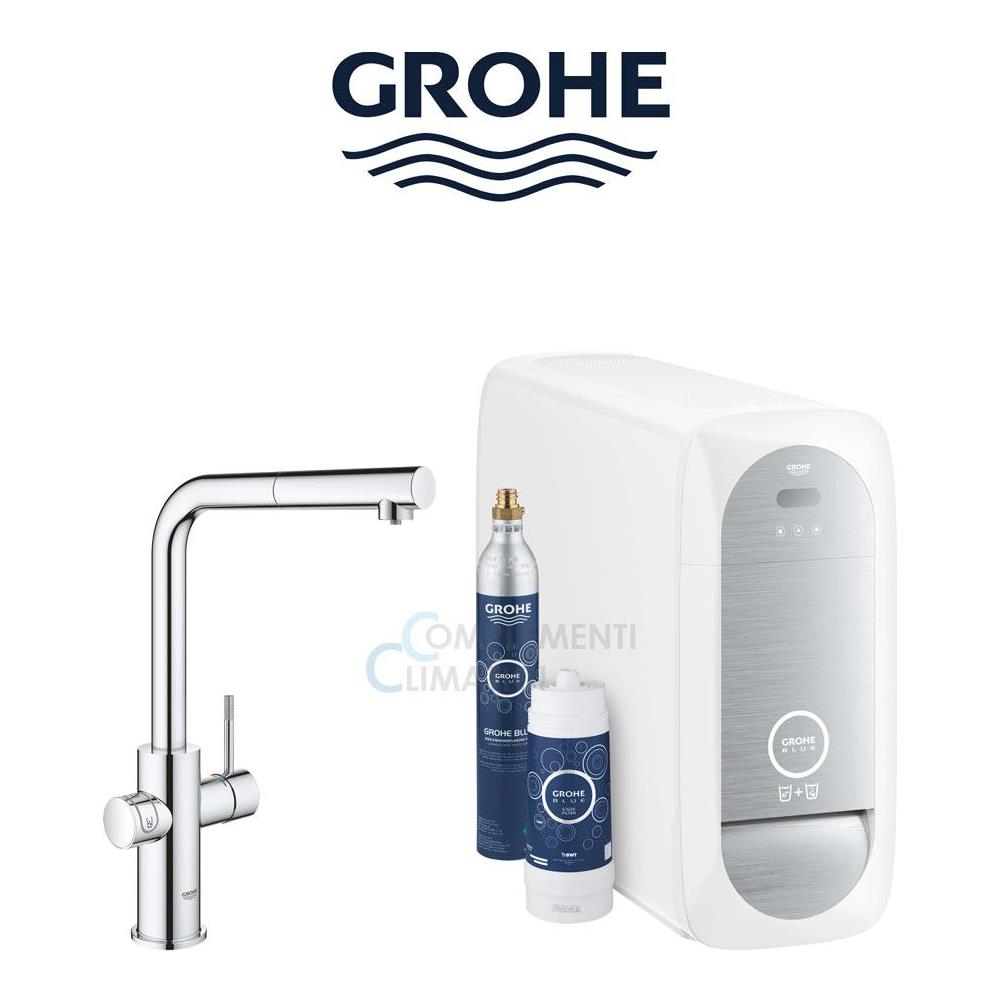 Blue Home Con Rubinetto Bocca A L E Doccetta Estraibile Per Gasatura Acqua | 31539000 - Foto 1