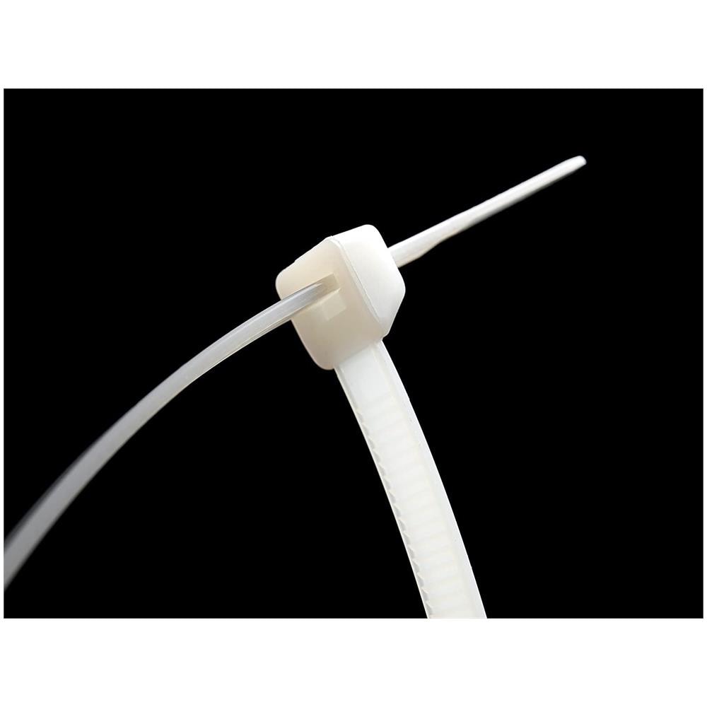 Fascette Bianche In Nylon 2,5x100 100pz - Foto 3
