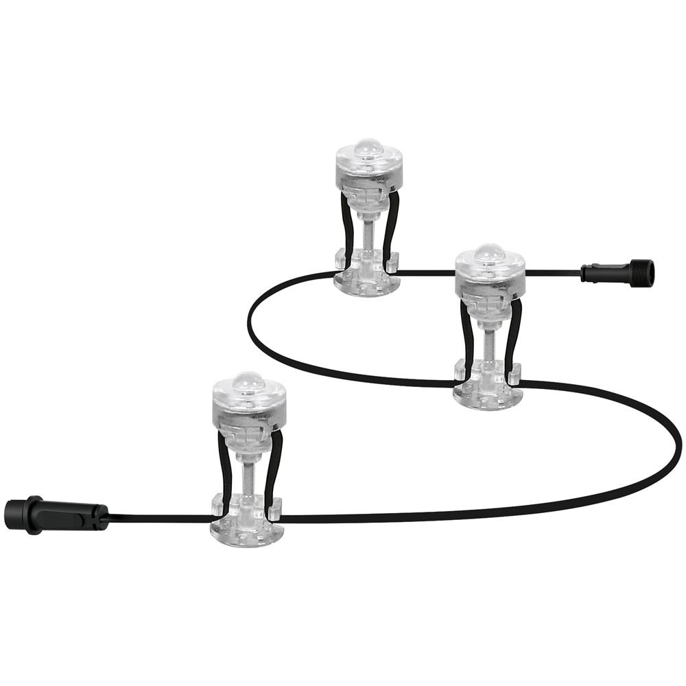 Ledvance Luce Da Esterno Smart Led Da Parete, Wifi, Smart+ Garden Dot Multicolor / 0,70 W, 220…240 V, Ampiezza Fascio Luminoso: 33°, Rgb, Materiale: Polycarbonat (pc), Ip65 - Foto 1