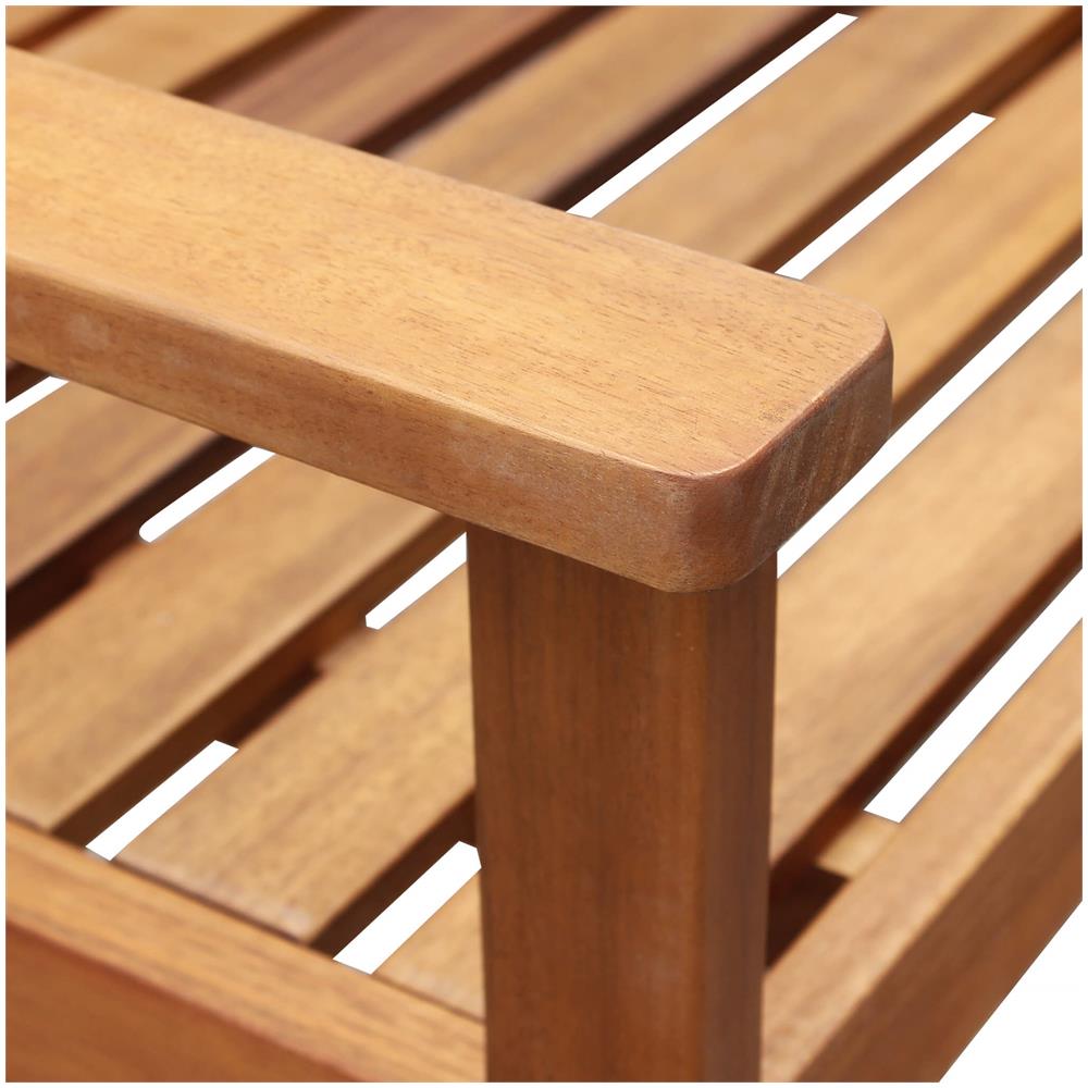 Nilo - Panchina Da Giardino In Legno - Foto 3