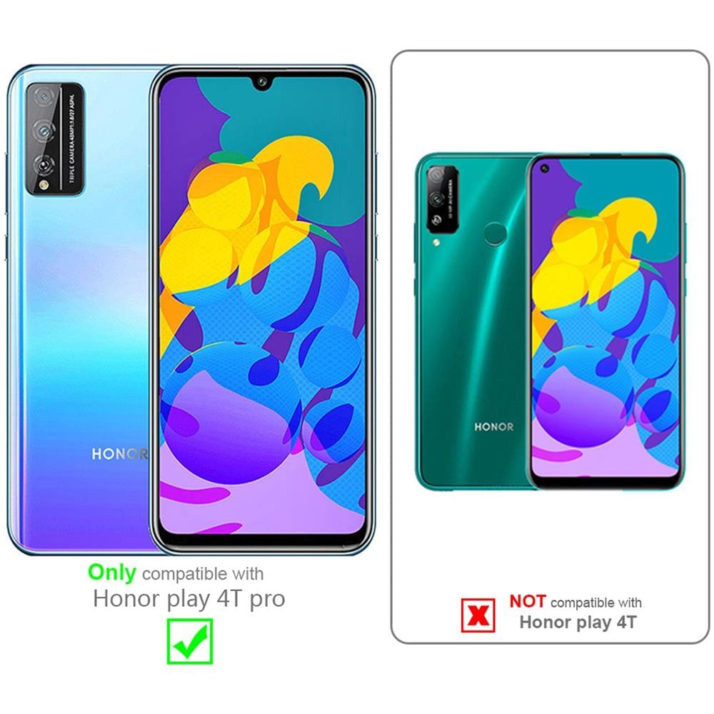 Custodia Compatibile Con Honor Play 4t Pro In Candy Rosa - Coperchio Protettivo In Silicone Tpu Flessibile - Foto 2