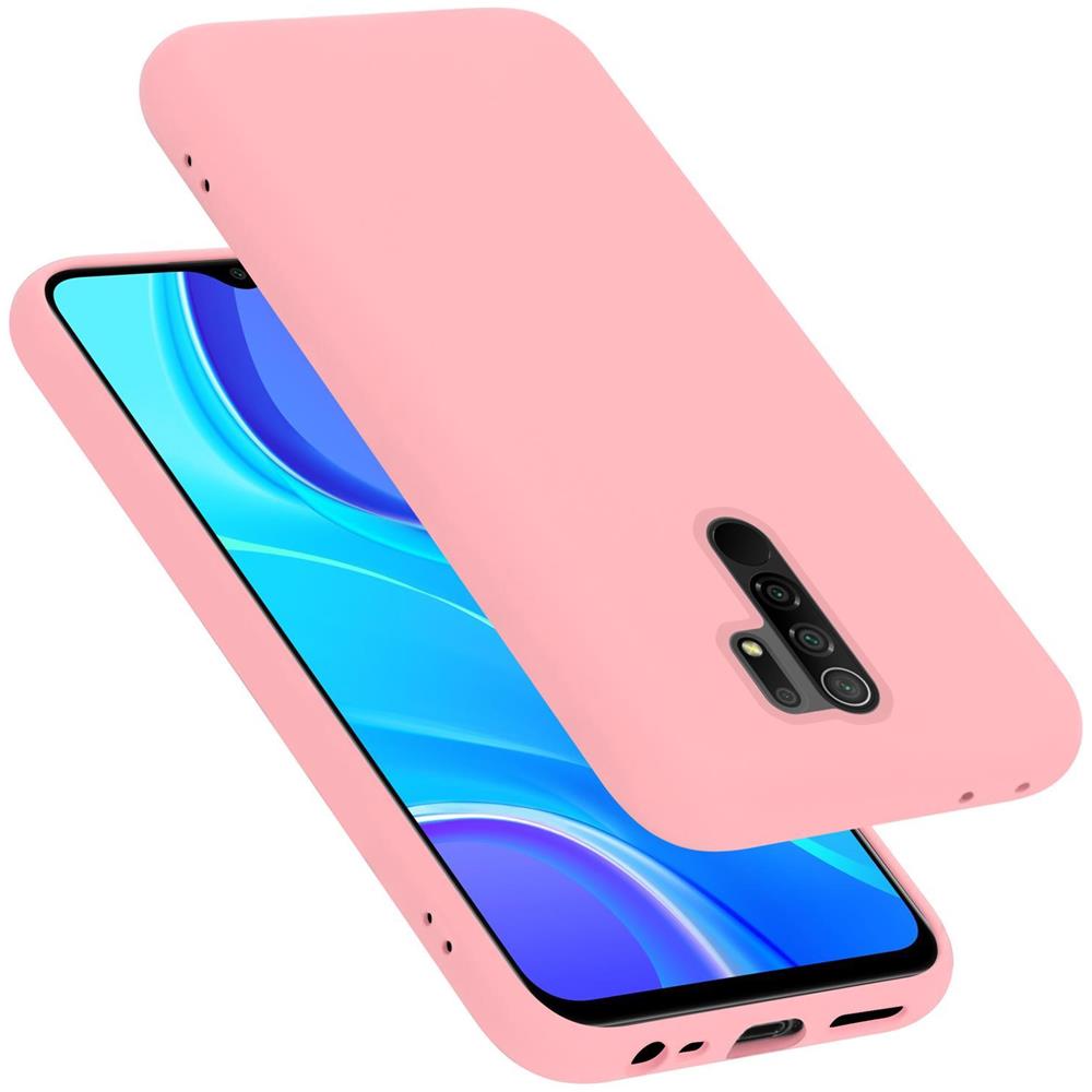 Cadorabo Custodia Compatibile Con Xiaomi Redmi 9 In Liquid Rosa - Coperchio Protettivo In Silicone Tpu Flessibile - Foto 1
