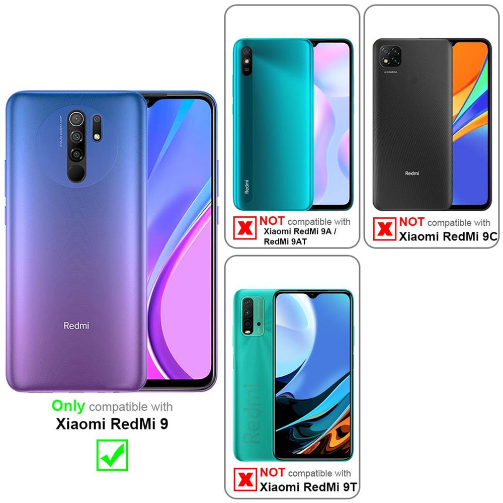 Cadorabo Custodia Compatibile Con Xiaomi Redmi 9 In Liquid Rosa - Coperchio Protettivo In Silicone Tpu Flessibile - Foto 2
