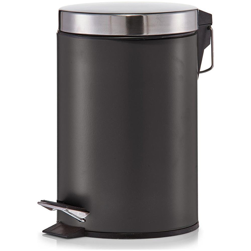 Cestino Da Bagno, Contenitore Della Spazzatura - 3 Litri, Marrone, Opaco, - Foto 1