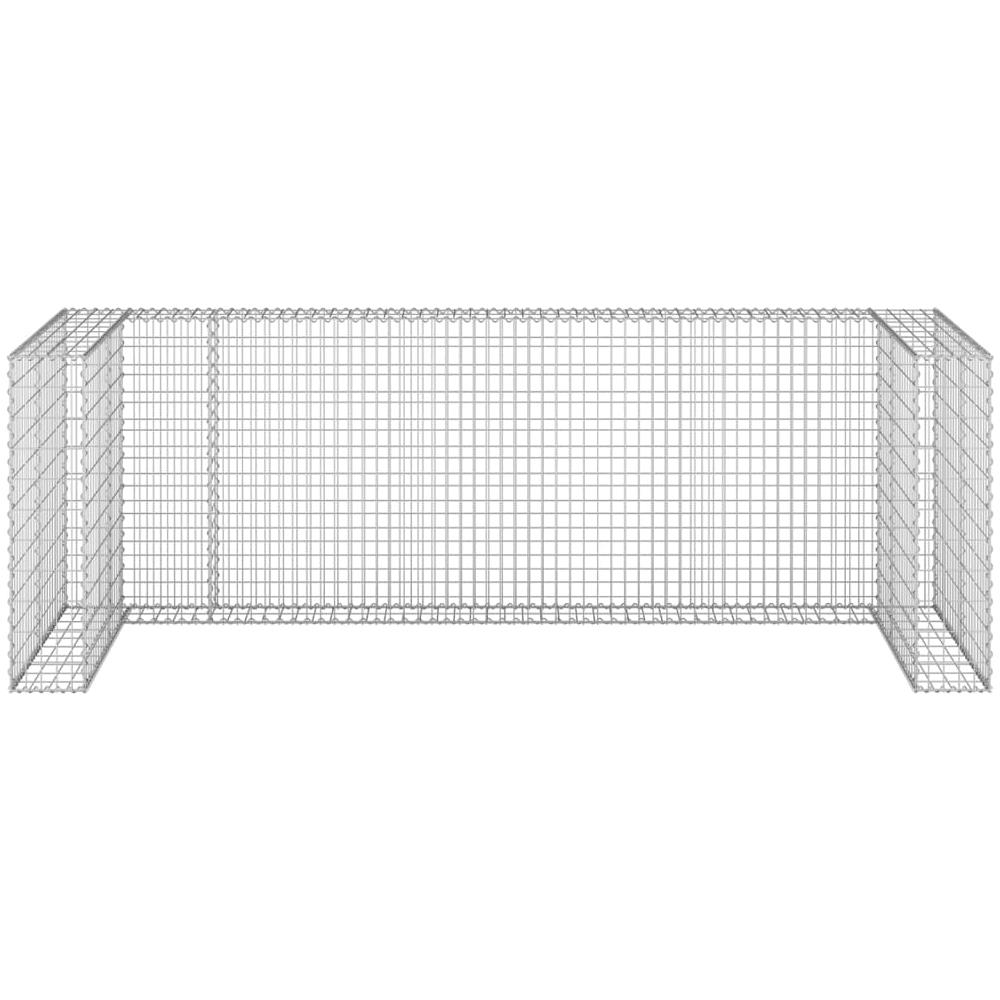 Gabbione Per Bidoni In Acciaio Zincato 320x100x110 Cm - Foto 3