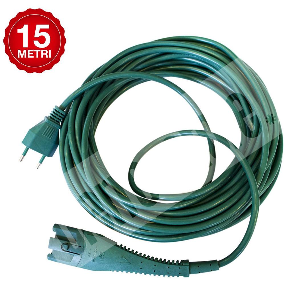 Cavo Elettrico Folletto Vk 131 Vk 130 15 Metri Compatibile - Foto 2