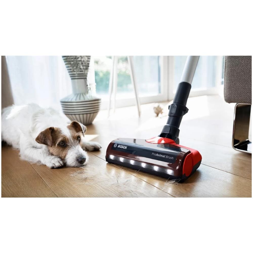 Illimitato 7 ProAnimal Scopa Elettrica Ricaricabile BBS711ANM 2 in1 Senza Sacco Colore Nero / Rosso / Acciaio Inossidabile - Foto 2